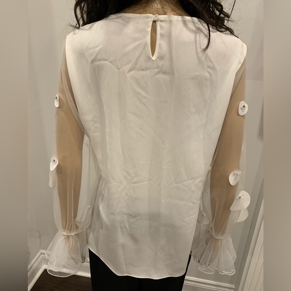Beautiful new top see-through sleeves and detailed - Picture 2 of 4